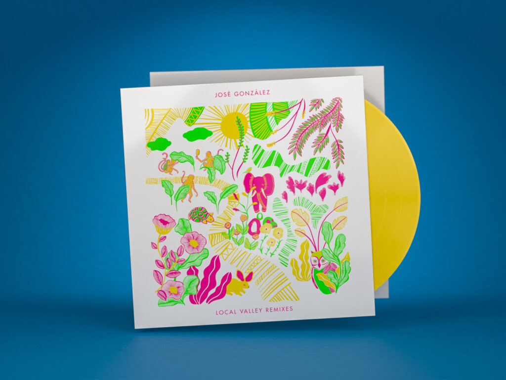 José González – Local Valley Remixes Album Packaging Design - RBRT CREATIVE