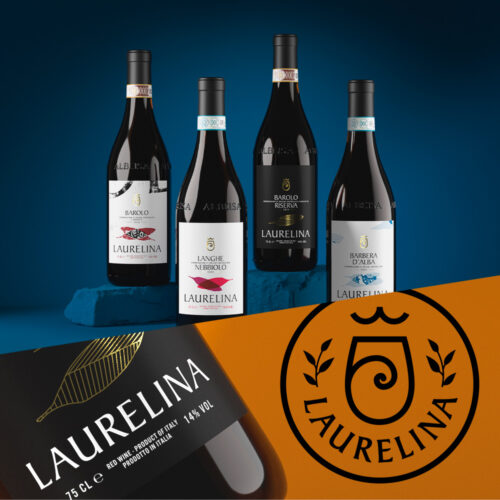 Laurelina Identity and Wine Label Concept